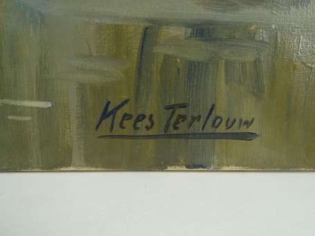 TERLOUW Kees  (1890-1948) - Ruisseau sous la 