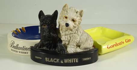 BLACK and WHITE Scotch Whisky : Figurine en 