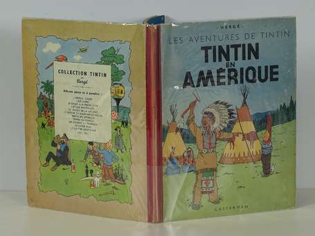 Hergé : Tintin 3 ; Tintin en Amérique en édition 