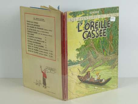 Hergé : Tintin 6 ; L'Oreille cassée en édition 