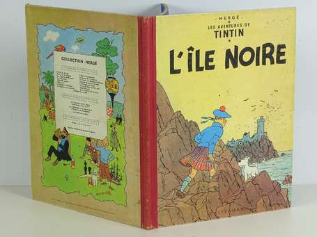 Hergé : Tintin 7 : L'Île noire en réédition de 