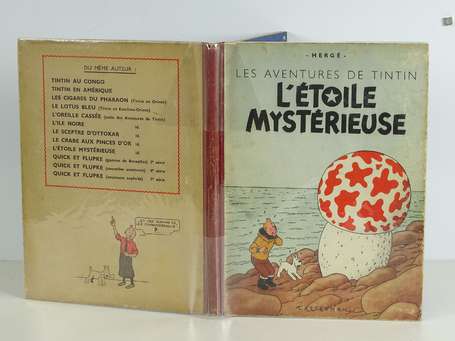 Hergé : Tintin 10 ; L'Etoile mystérieuse en 