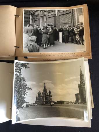 Russie URSS - 2 albums d'environ 40 photos - vues 