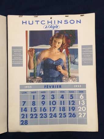 HUTCHINSON à l'Aigle - Calendrier publicitaire 