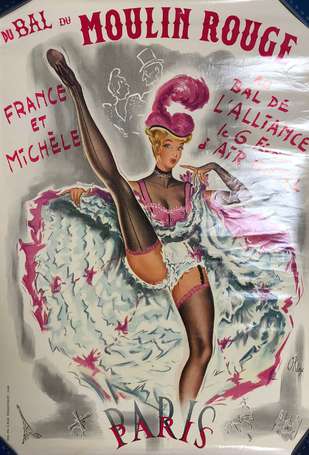 « Bal du Moulin Rouge , France et Michèle , 