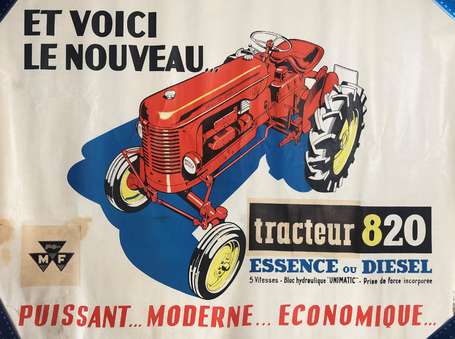 « Tracteur MASSEY HARRIS 820 » - Affiche 