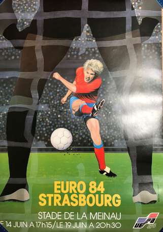 Euro de Football 1984 en France - Strasbourg , 
