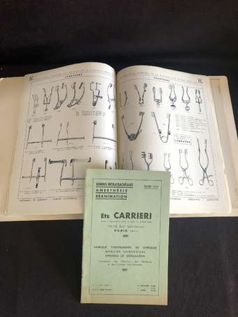CARRIERI Paris - instruments de chirurgie , 