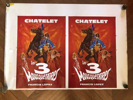 Chatelet - les 3 mousquetaires - 2 affiches 