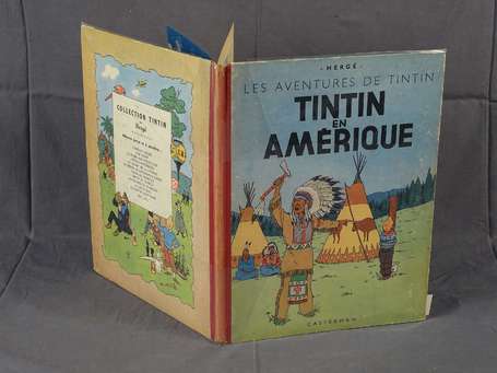 Hergé : Tintin 3 ; Tintin en Amérique en édition 