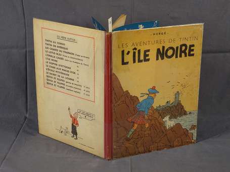 Hergé : Tintin 7 ; L'Île Noire en édition 