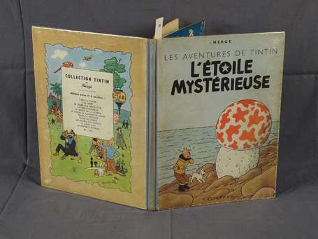 Hergé : Tintin 10 ; L'Etoile mystérieuse en 