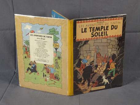 Hergé : Tintin 14 ; Le Temple du soleil en édition