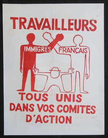 MAI 68 - Travailleurs immigrés français, tous unis