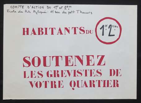 MAI 68 - Habitants du 1 & du 2ème, soutenez les 