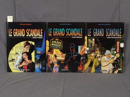 Ribera : Le Grand scandale 1 à 3 en éditions 