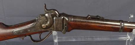 Fusil Sharp 1848/52, marquages sur platines daté 