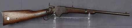 Fusil Spencer, carabine de selle, plaque de couche