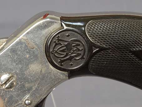 Révolver Smith and Wesson, calibre 38, marquages 