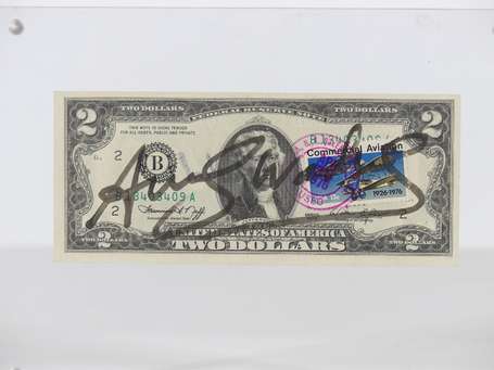 WARHOL Andy (1928-1987) - Deux dollars Thomas 