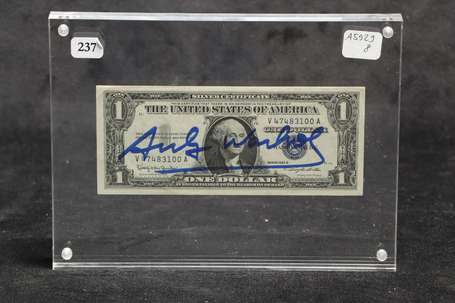 WARHOL Andy (1928-1987) - Un dollar George 