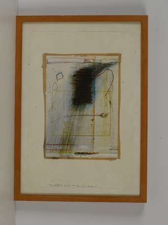 BARTH Thom (1951-) Composition abstraite. 