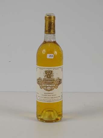 1 Bt Château Coutet à Barsac, 1986 (Niv 7,5 cm du 