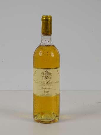 1 Bt Château Suduiraut, Sauternes 1985 (Niv 8,5 cm