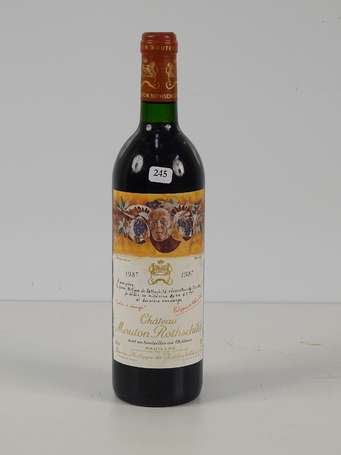 1 Bt Château Mouton Rothschild, Pauillac, 1987