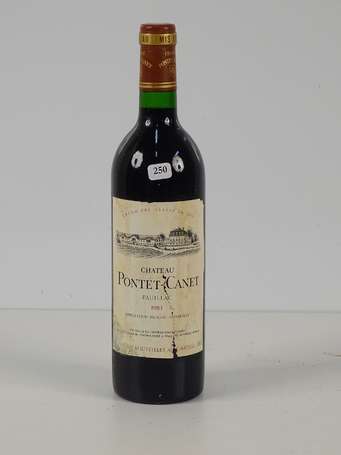 1 Bt Château Pontet-Canet, Pauillac, 1983 (EA)