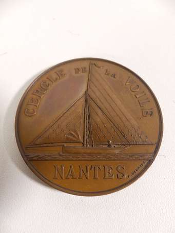 Médaille de table - Ville de Nantes - Cercle de 