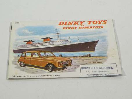 Dinky toys France - catalogue 1962 - tres bel état