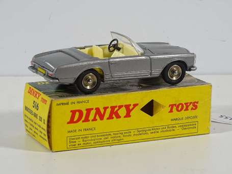 Dinky toys France - Mercedes 230 sl - couleur gris