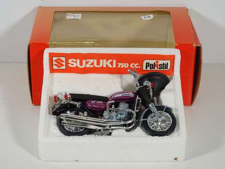 Polistil - Moto Suzuki 750 CC - Neuf en boite 