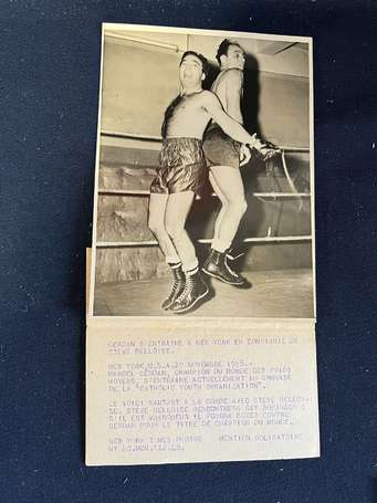 Boxe - Photo de presse du 11 février 1948 - le 