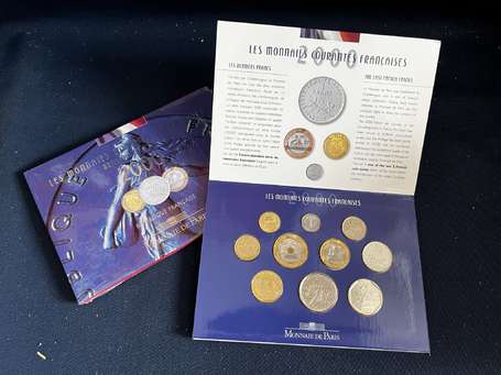 Monnaie - Coffret de la monnaie de paris BU 2000 ,