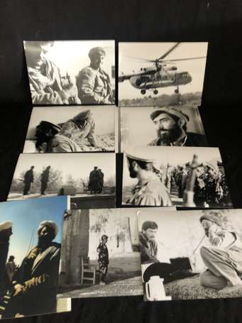 Afghanistan - Ensemble de 9 photos - Commandant 