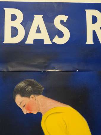 LE BAS REVEL /à Lyon : Affiche lithographiée en 3 