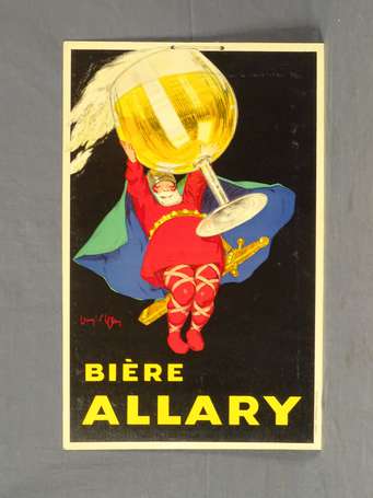 BIERE ALLARY à Brive : Panonceau lithographié, 