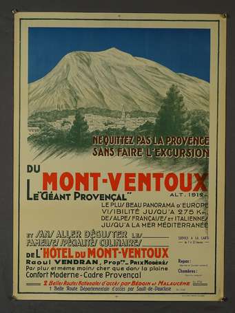 LE MONT-VENTOUX « Le Géant Provençal » : Affiche 