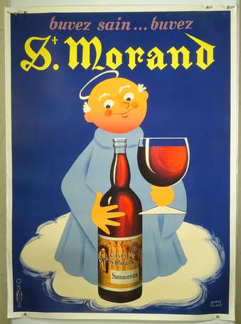 ST.MORAND Vin « Buvez Sain…Buvez Saint-Morand » : 