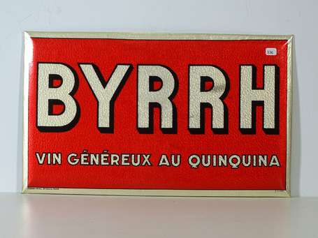 BYRRH « Vin Généreux au Quinquina » : Glassoïd en 