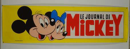 LE JOURNAL DE MICKEY : Calicot en feutre, 230 x 67