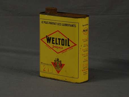 WELTOIL « Le plus Parfait des Lubrifiants » : 