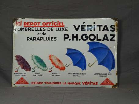 GOLAZ Ombrelles de Luxe et Parapluies : Plaque 