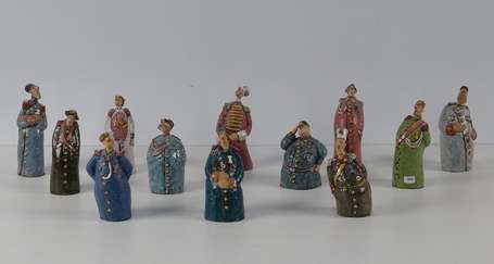 Pavel Stejskal 1952- Ensemble de figurines 