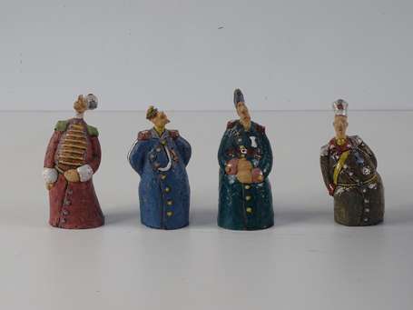 Pavel Stejskal 1952- Ensemble de figurines 