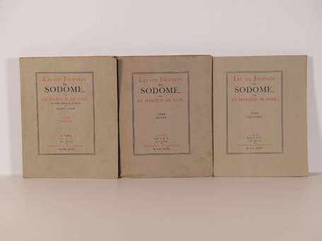 [SADE (Donatien-Alphonse-François, marquis de)] - 