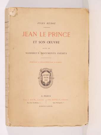 [BEAUX-ARTS] - HÉDOU (Jules) - Jean le Prince et 