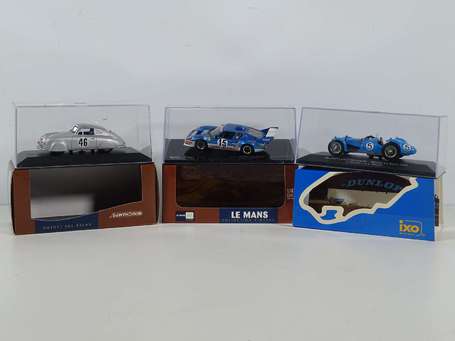 Ixo - 3 voitures , 24 h du Mans dont Ligier js2 - 